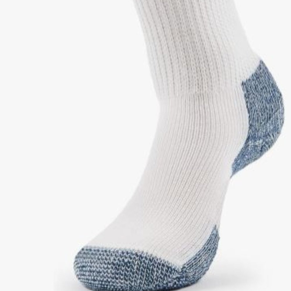 thorlos Men's 1Pair Xj Max Cushion Crew Running Socks
